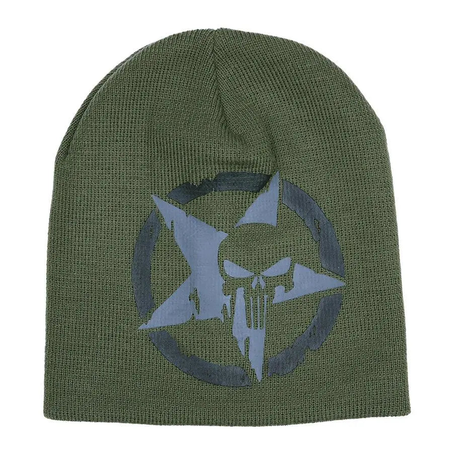 Caciula beanie olive The Punisher | Echipament tactic WARGEAR
