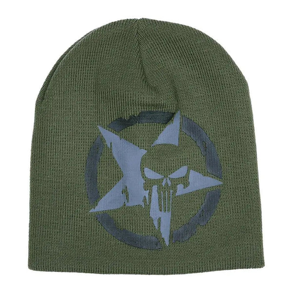 Caciula beanie olive The Punisher | Echipament tactic WARGEAR