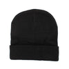 Caciula de iarna WATCHCAP neagra – detaliu