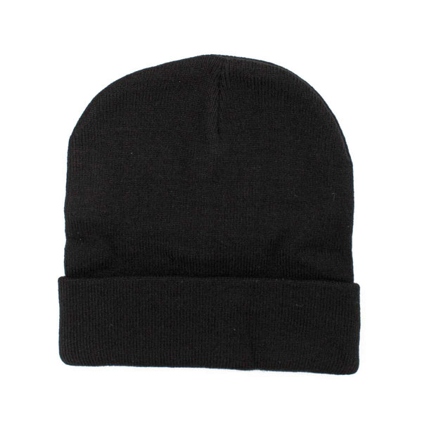 Caciula de iarna WATCHCAP neagra – detaliu