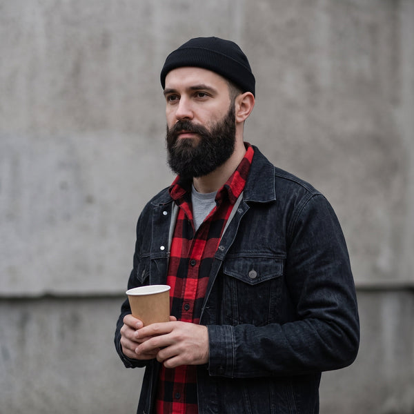 Caciula scurta fisherman beanie MFH negru | WARGEAR RO