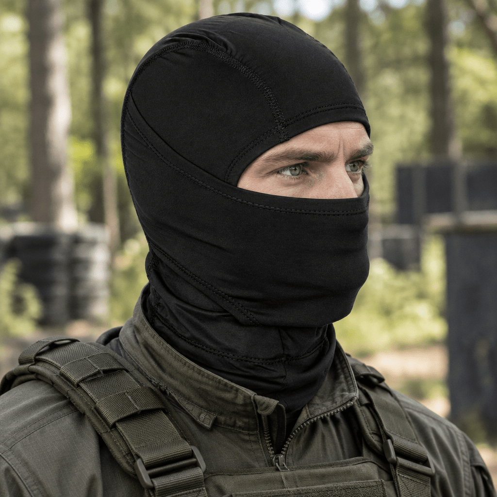 Cagula MFH cu Fanta Subtire – Negru | WARGEAR RO