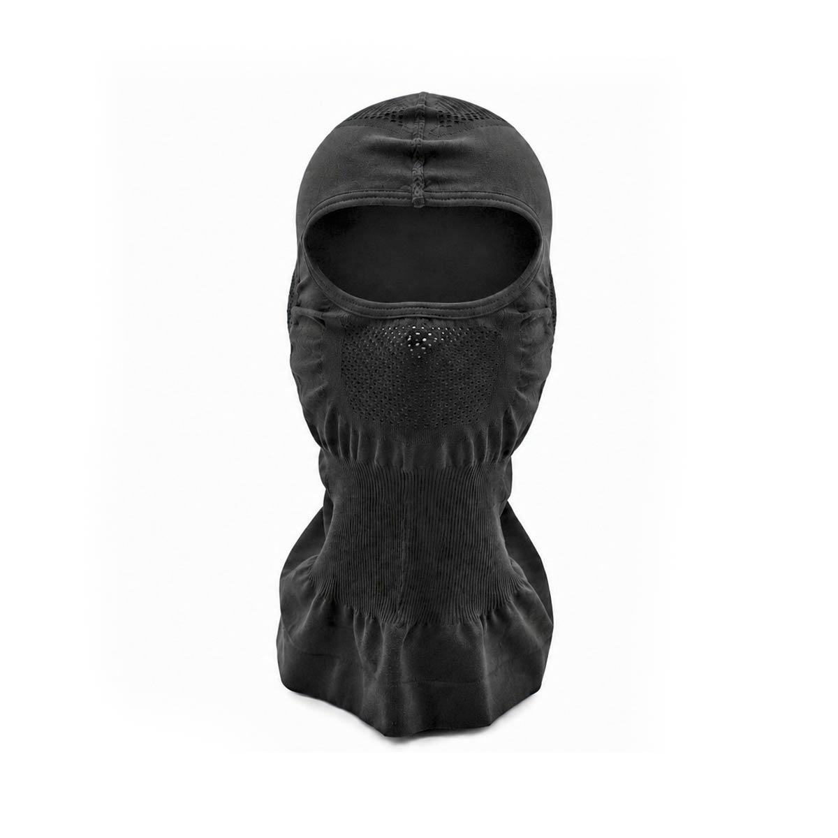 Cagula tactica WRAITH ventilata din poliester elastic Neagra – detaliu