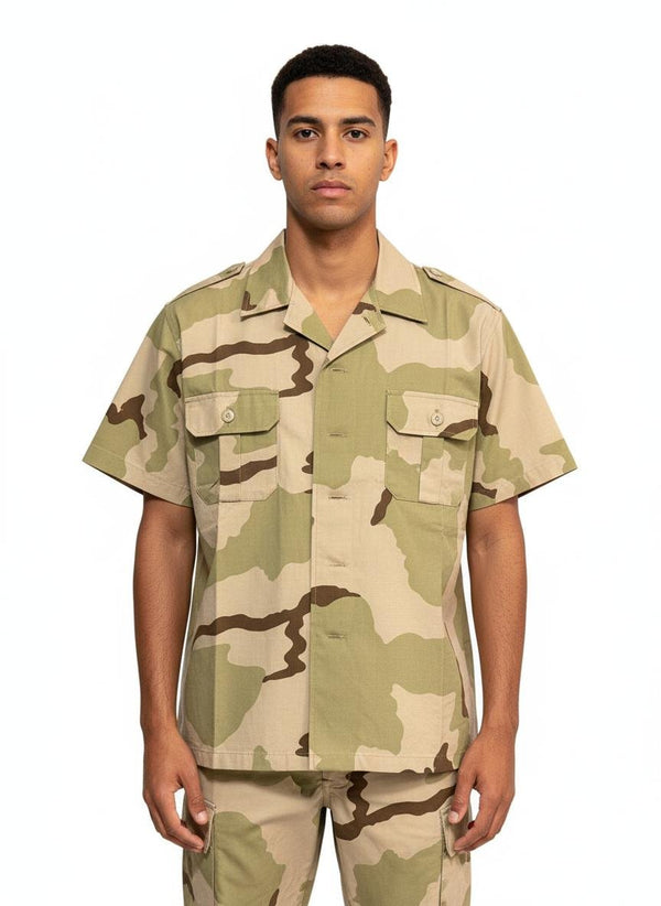 Camasa maneca scurta desert camo Surplus Militar | Echipament tactic WARGEAR