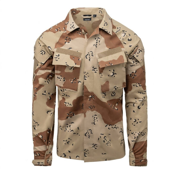 Cămasa Tactica Helikon - Tex Raid Shirt - Choc Chip Desert Camo | WARGEAR RO