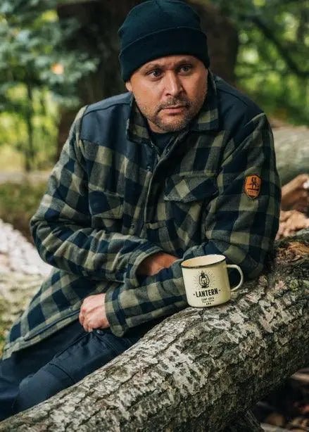 Cana emailata camping 500 ml Outdoor | Echipament tactic WARGEAR