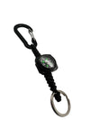 Carabina Metal Paracord 275 cu Inel de Chei Theter Pathfinder Negru Drop Zone | Echipament tactic WARGEAR