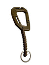 Carabina Polimer Paracord 550 cu Inel de Chei Theter Coyote Drop Zone | Echipament tactic WARGEAR