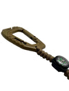 Carabina Polimer Paracord 550 cu Inel de Chei Theter Pathfinder Coyote Drop Zone | Echipament tactic WARGEAR
