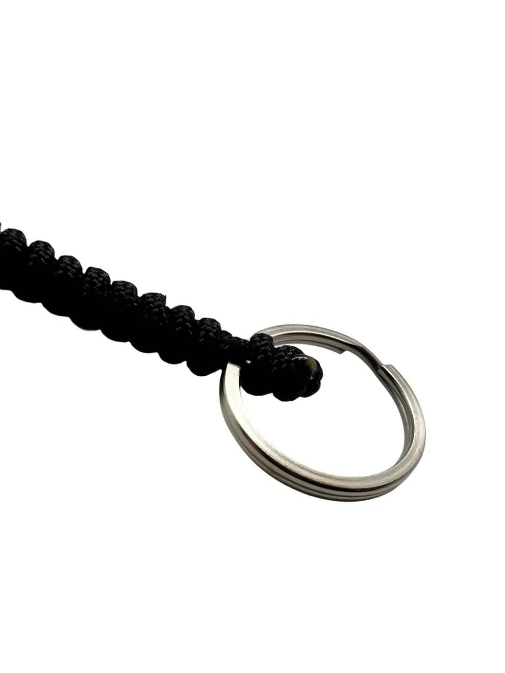 Carabina S Hook Paracord 275 cu Inel de Chei Theter Negru Drop Zone | Echipament tactic WARGEAR