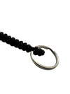 Carabina S Hook Paracord 275 cu Inel de Chei Theter Negru Drop Zone | Echipament tactic WARGEAR