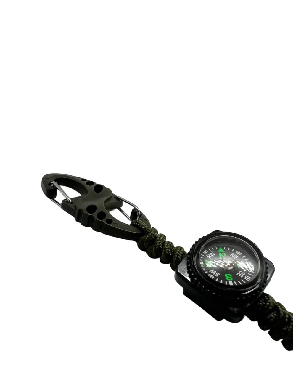 Carabina S Hook Paracord 275 cu Inel de Chei Theter Pathfinder Olive Drop Zone | Echipament tactic WARGEAR