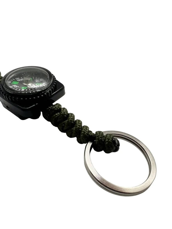 Carabina S Hook Paracord 275 cu Inel de Chei Theter Pathfinder Olive Drop Zone | Echipament tactic WARGEAR