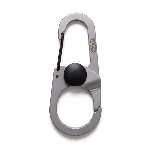 Carabiniera breloc 2 in 1 Fosco Industries - otel inoxidabil | WARGEAR RO