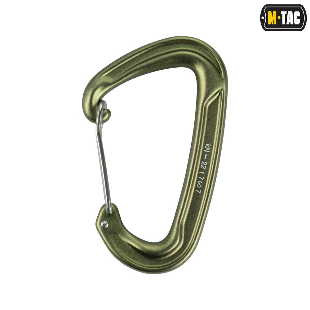 Carabiniera M - TAC Heavy Duty 22 kN – Aluminiu | WARGEAR RO