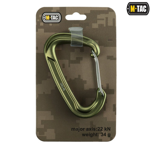 Carabiniera M - TAC Heavy Duty 22 kN – Aluminiu | WARGEAR RO