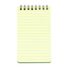 Carnet impermeabil DRYLOG 12 x 8 cm de buzunar Verde – detaliu
