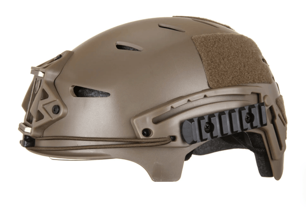 Casca Emerson Gear EXF Bump Dark earth cu goggles | Echipament tactic WARGEAR