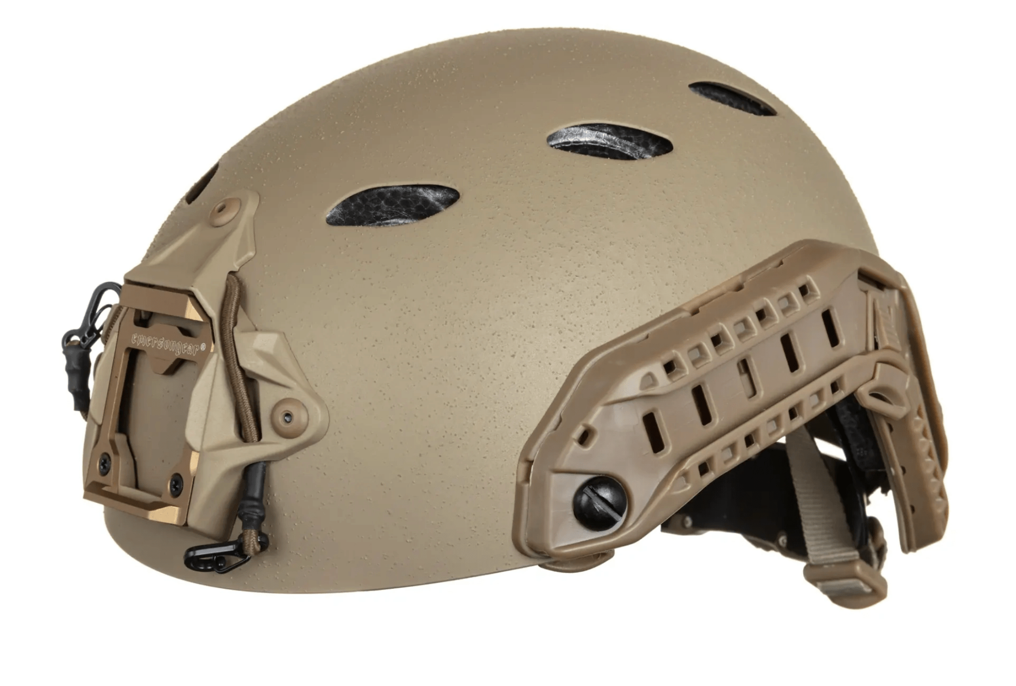 Casca Tactica Emerson Gear SF Super High Cut - TAN | Echipament tactic WARGEAR