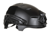 Casca tactica EXF Bump neagra Emerson Gear | Echipament tactic WARGEAR