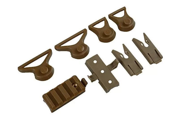 Casca Tactica Specna Arms X - Shield FAST BJ - Tan | WARGEAR RO