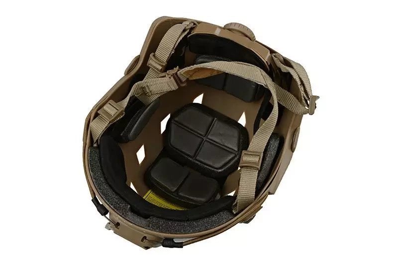 Casca Tactica Specna Arms X - Shield FAST BJ - Tan | WARGEAR RO