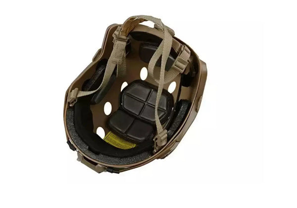 Casca tactica X - Shield TAN FAST reglaj rapid ULTIMATE TACTICAL | Echipament tactic WARGEAR