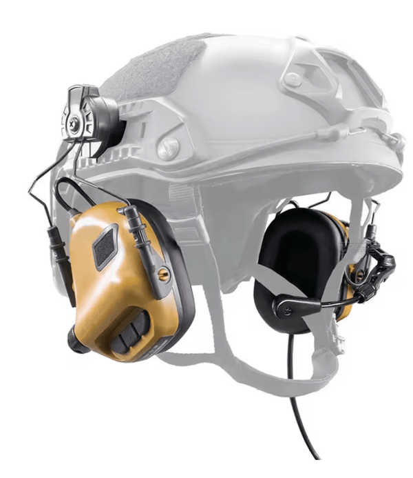 Casti active Comunicatie EARMOR M32 PLUS + Set Montaj FAST | Echipament tactic WARGEAR