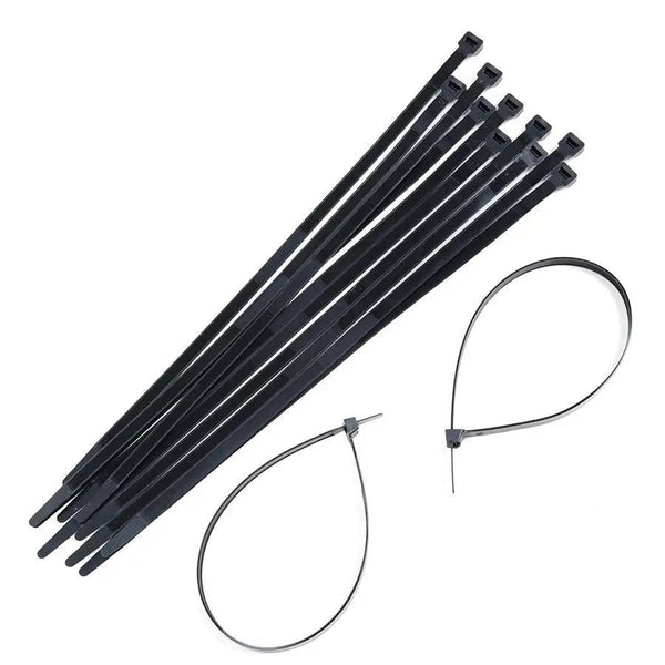 Catuse negre plastic 101INC - set 12 bucati | Echipament tactic WARGEAR