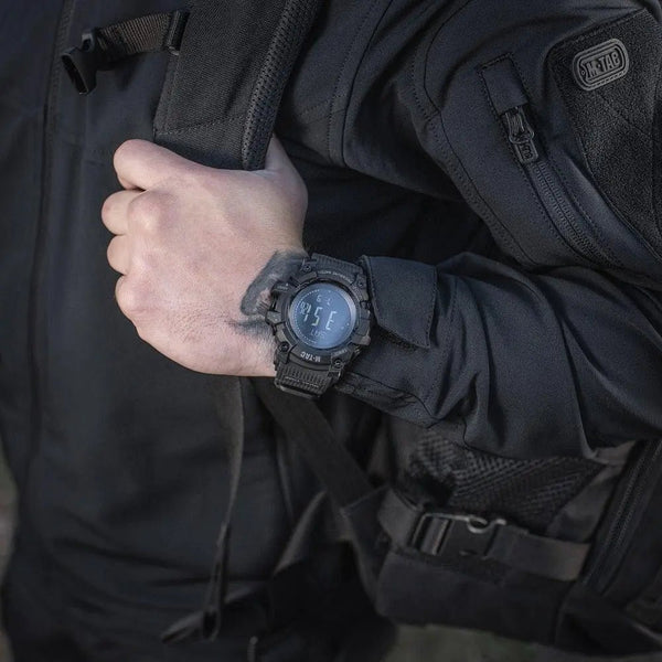 Ceas tactic M - TAC Adventure Negru | Echipament tactic WARGEAR