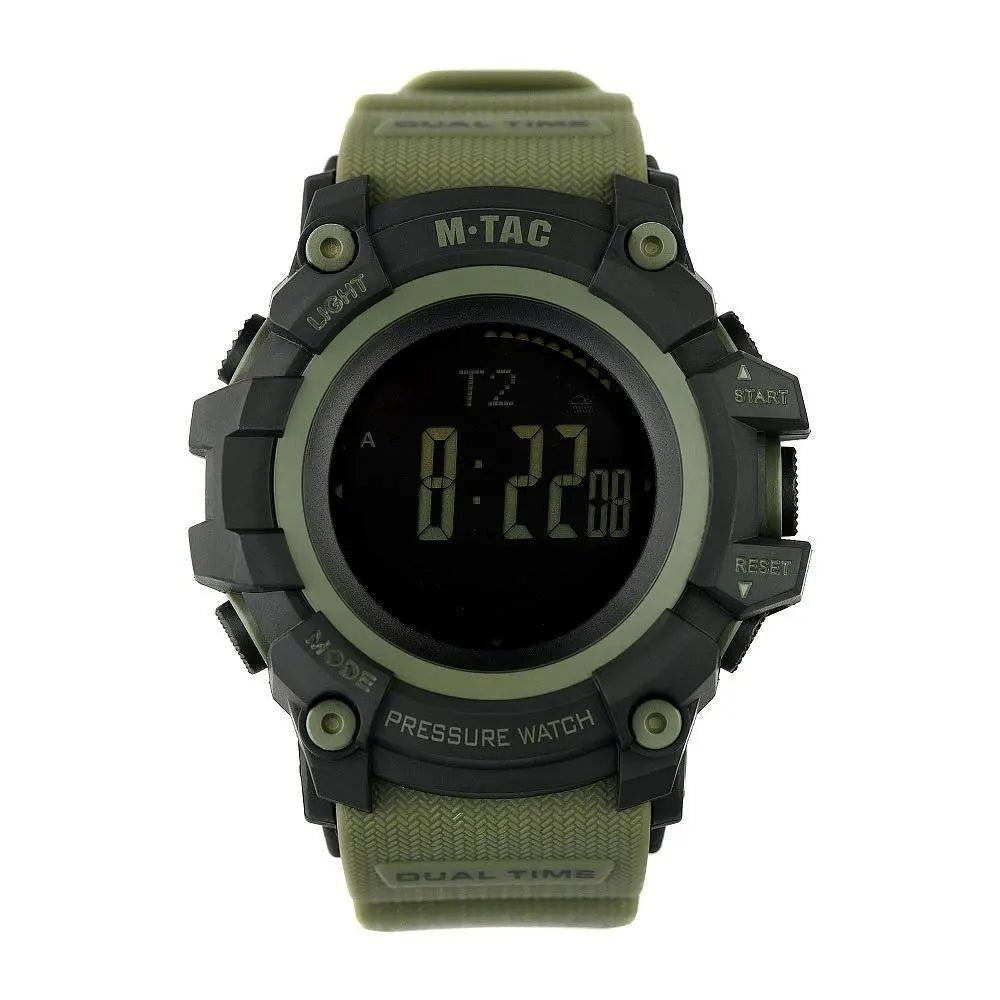 Ceas tactic M - TAC Adventure Olive Green + Negru | Echipament tactic WARGEAR