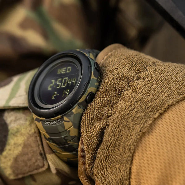 Ceas tactic M - TAC Compass Camuflaj | Echipament tactic WARGEAR