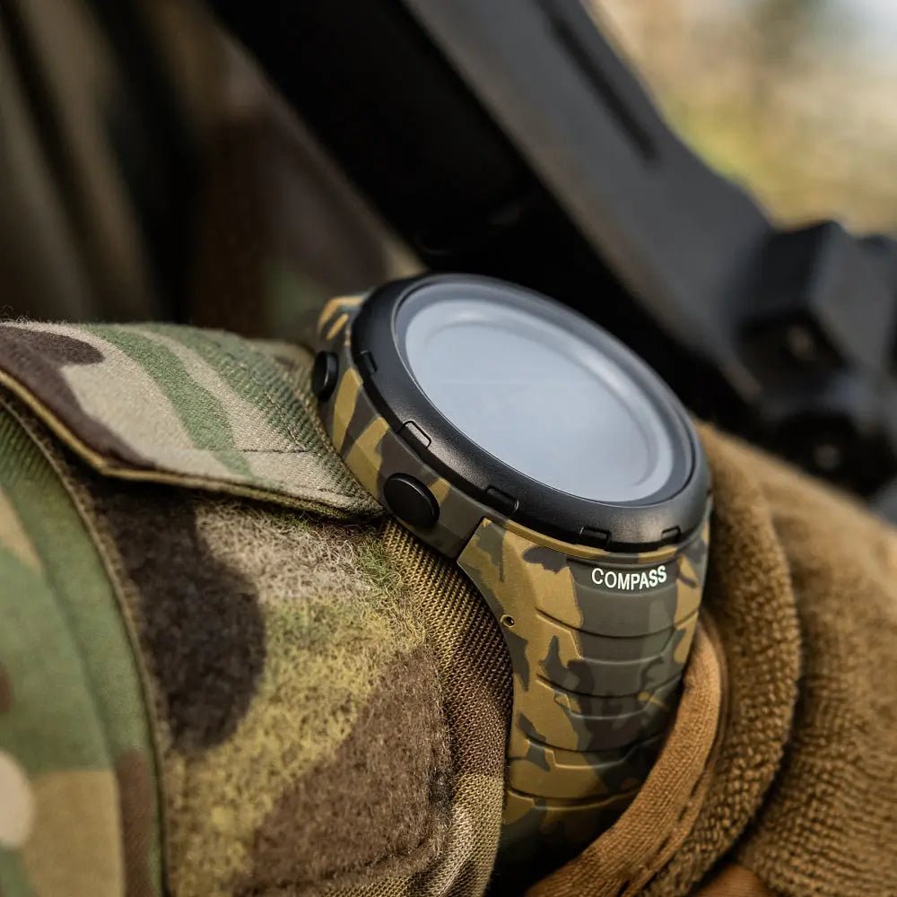 Ceas tactic M - TAC Compass Camuflaj | Echipament tactic WARGEAR