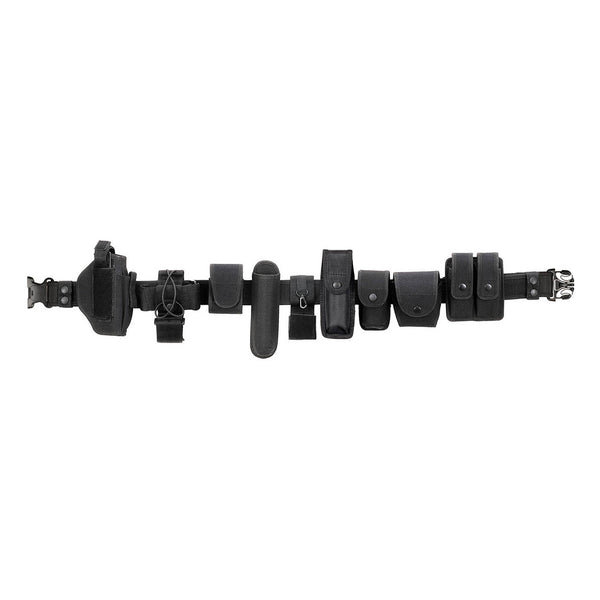 Centura Tactica de Serviciu MFH 12 Piese cu Toc Pistol – Negru