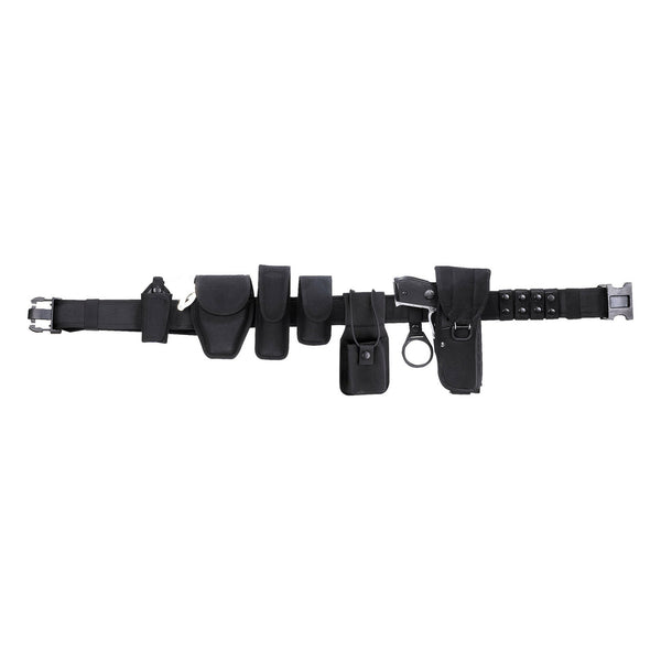 Centura Tactica MFH 13 Piese cu Centura Interioara – Negru | WARGEAR RO