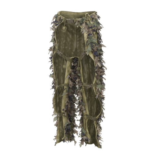 Costum Camuflaj Profesional Helikon - Tex Leaf Ghillie Set - US Woodland | WARGEAR RO