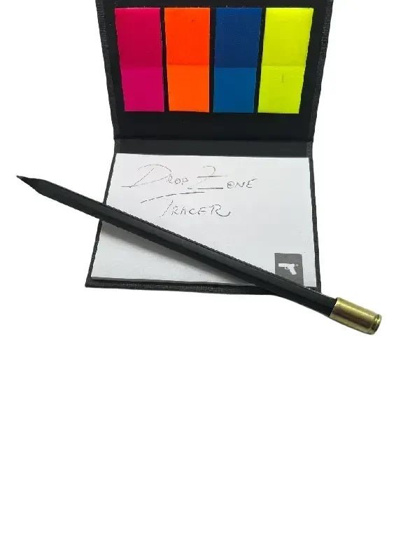 Creion Negru HB Tracer Drop Zone | Echipament tactic WARGEAR