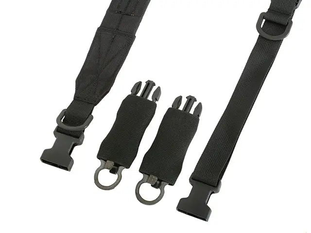 Curea Tactica arma 2 Puncte EMERSON - Negru | Echipament tactic WARGEAR