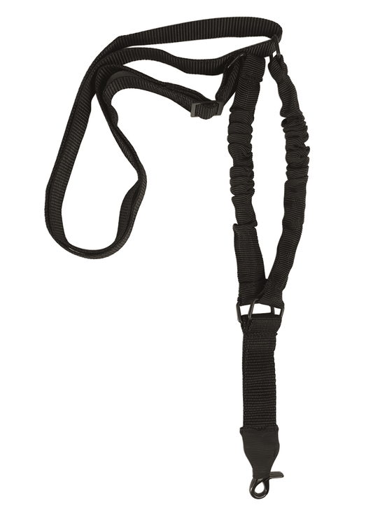 Curea tactica arma cu bungee - 1 punct – neagra | WARGEAR RO