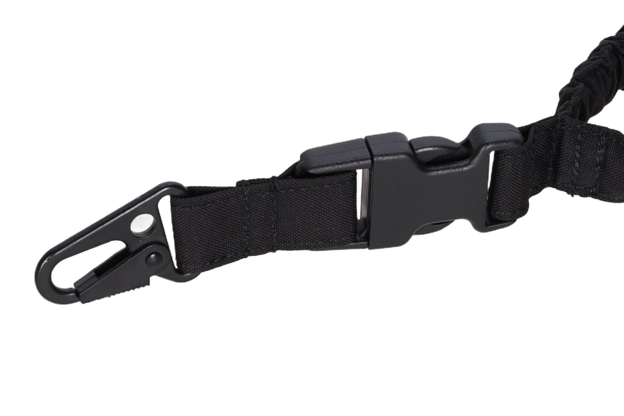 Curea Tactica de Transport 1 Punct SATAC Bungee Type 2 - Negru | WARGEAR RO