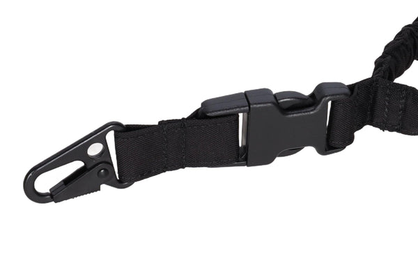 Curea Tactica de Transport 1 Punct SATAC Bungee Type 2 - Negru | WARGEAR RO