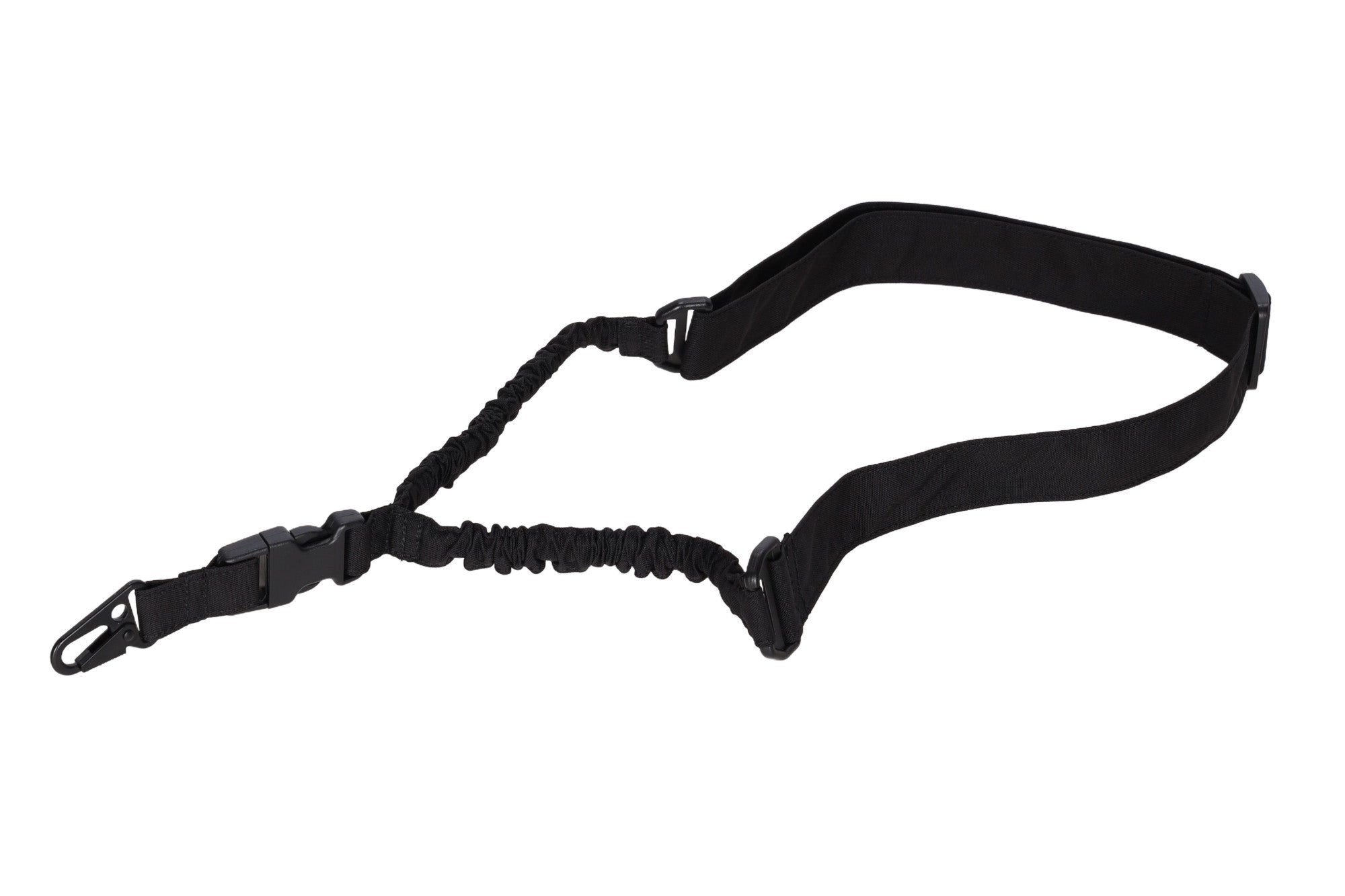 Curea Tactica de Transport 1 Punct SATAC Bungee Type 2 - Negru | WARGEAR RO