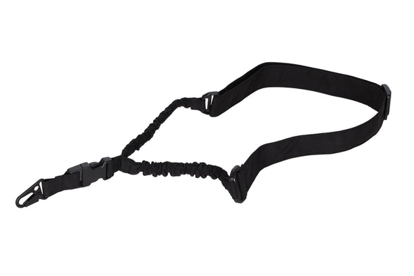 Curea Tactica de Transport 1 Punct SATAC Bungee Type 2 - Negru | WARGEAR RO