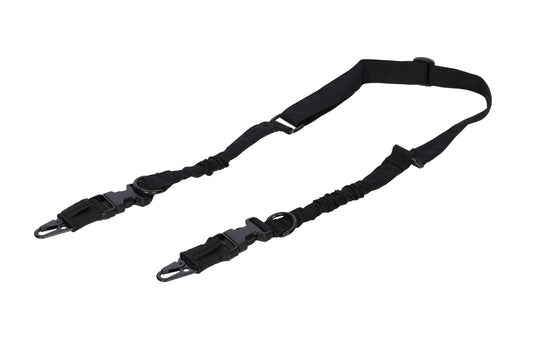 Curea Tactica de Transport 2 Puncte SATAC Bungee Type 1 - Negru | WARGEAR RO