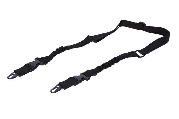 Curea Tactica de Transport 2 Puncte SATAC Bungee Type 1 - Negru | WARGEAR RO