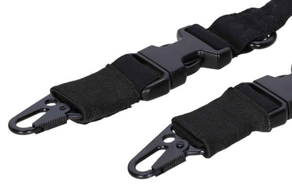 Curea Tactica de Transport 2 Puncte SATAC Bungee Type 1 - Negru | WARGEAR RO