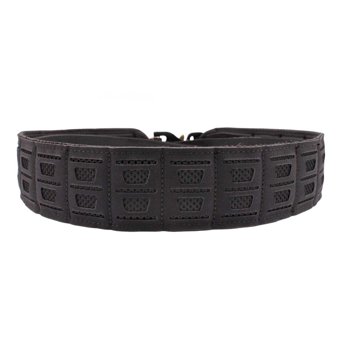 Curea tactica LOCKJAW rigida cu catarama metalica Neagra – detaliu