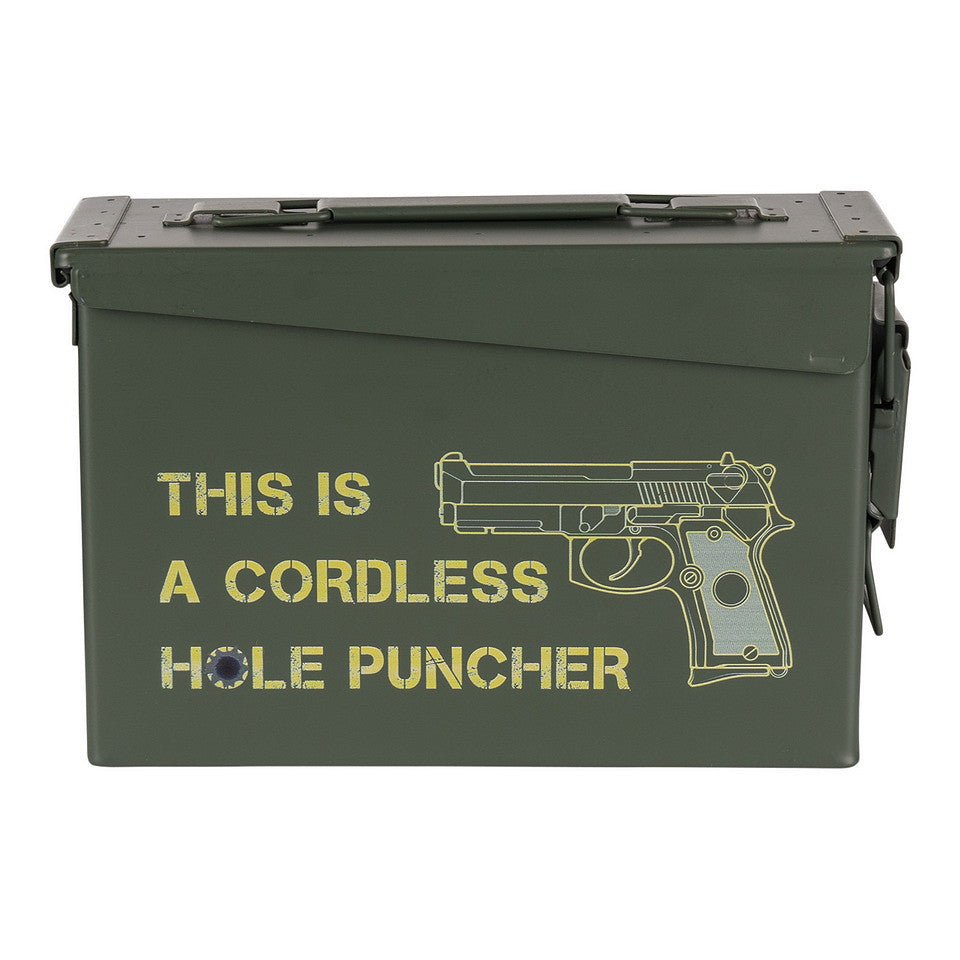 Cutie munitie metalica Ammo Box 30 Cal. – Hole Puncher | Echipament tactic WARGEAR