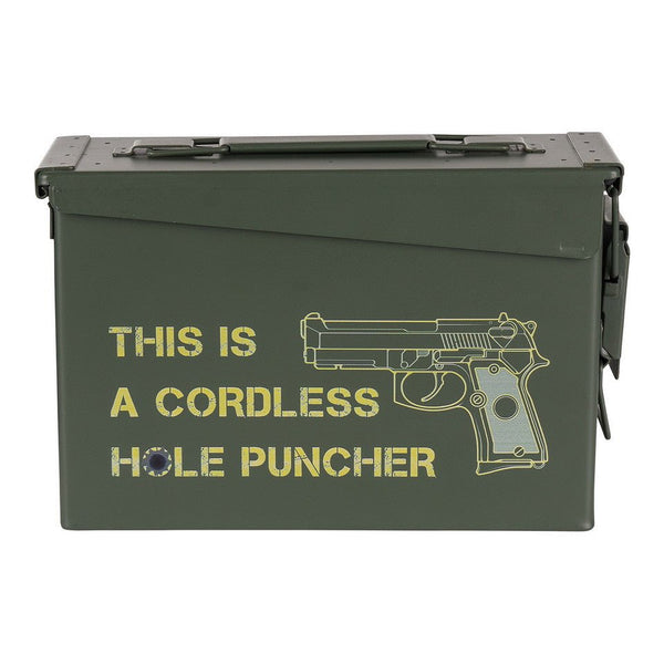 Cutie munitie metalica Ammo Box 30 Cal. – Hole Puncher | Echipament tactic WARGEAR