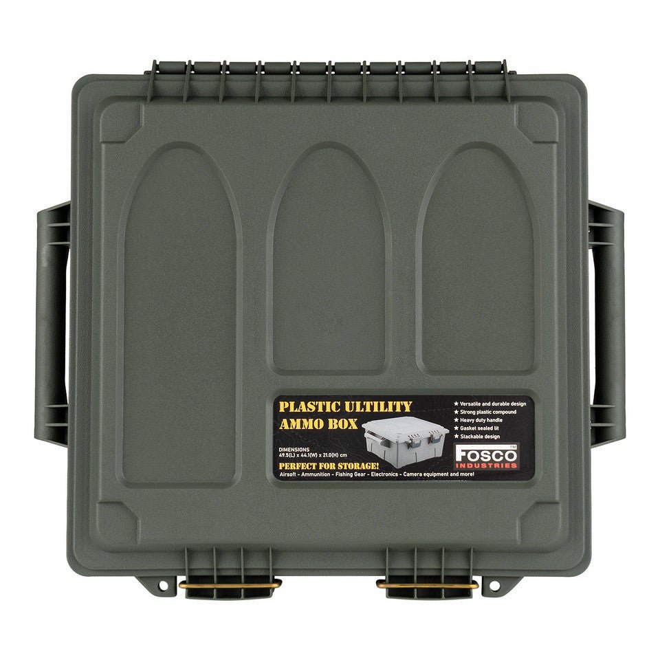 Cutie munitie/utility box Fosco Industries Large – 49.5 x 44.1 x 21 cm | Echipament tactic WARGEAR